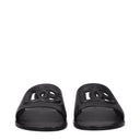 Dolce&Gabbana Men's Sandals And Clogs Black Leather