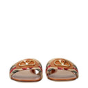 Valentino Garavani Flip Flops And Clogs Women Raffia Beige/Natural