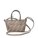 Fendi Women's Handbags Gray/Dove Fabric