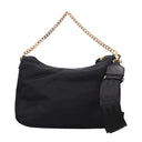 Versace Women's Hobo Handbag Black Fabric