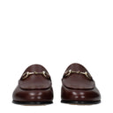Gucci Women's Moccasins Brown/Chestnut Leather