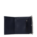 Stella Mc Cartney Damens Geldbörsen Eco Wildleder Blau/Tinte