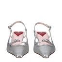 Roger Vivier Femmes Sandales Paillettes Argentées