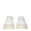Autry Sneakers Medalist Women's White/Sugar Paper Leather
