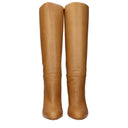 Paris Texas Lavinia Damens Stiefel aus braunem/karamellfarbenem Leder