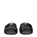 Prada Women's Leather Sandals Black