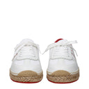 Louboutin Sneakers Provencal Men's White Fabric