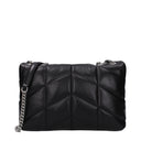 Saint Laurent Women's Loulou Shoulder Bag Black Leather