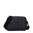 Mcm Men's Crossbody Bag Black Fabric
