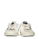 Golden Goose Superstar Men's Sneakers White/Green Leather