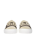 Zamszowe klapki damskie Tod's w kolorze beżowym/naturalnym