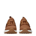 Tod's Women's Sneakers Fabric Brown/Biscuit