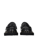 Golden Goose Mokassins Chunky Damens Leder Schwarz