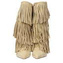 Paris Texas Women's Suede Boots Beige/Ecru