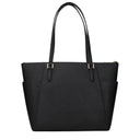 Michael Kors Charlotte Damess Leren Schoudertas Zwart