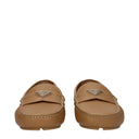 Prada Hommes's Mocassins marron/cuir naturel