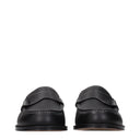 Christian Dior Men's Loafers Black Leather
