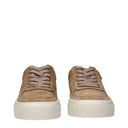 Moncler Sneakers Monclub Men's Suede Brown/Light Brown