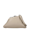 Pochette Donna Atticos Pelle Grigia/Sabbia
