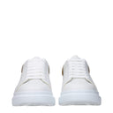 Alexander Mcqueen Zapatillas Oversize Hombres Blanco/Piel Labrador