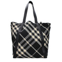 Burberry Men's Shoulder Bags Fabric Black/Beige