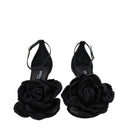 Dolce&Gabbana Keira Women's Sandals Black Satin
