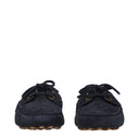 Tod's Women's Gommini Loafers Blue Suede