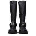 Burberry Femme's Bottes Cuir Noir