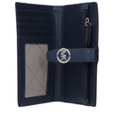 Michael Kors Greenwich Women's Wallet Fabric Blue/Denim
