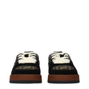 Fendi Sneakers Match Men's Fabric Black/Tobacco