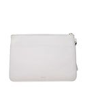 Versace Women's White Leather/White Optic Pochette