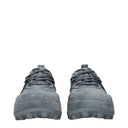 Jil Sander Men's Sneakers Suede Grey/Steel Grey