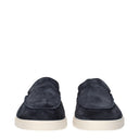 Tod's Männer's Wildlederblaue Slipper