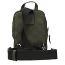 Gucci Men's Crossbody Bags Green/Forest Fabric