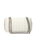 Balenciaga Monaco Shoulder Bag Women Leather White/Off White