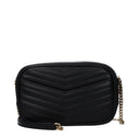 Saint Laurent Lou Donna Crossbody Bag Black Leather