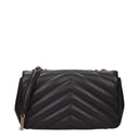 Saint Laurent Loulou Women's Shoulder Bag Grey/Urban Grey Leather
