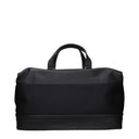 Pineider Men's Leather Briefcase Black