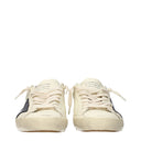 Golden Goose Superstar Men's Sneakers Beige/Night Blue Leather