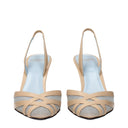 Valentino Garavani Women's Sandals Beige/Sand Leather