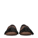 Brunello Cucinelli Women's Raffia Moccasins Brown
