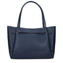 Michael Kors Women's Reed Shoulder Bag Leather Blue/Navy Blue