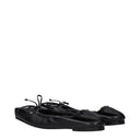 Jacquemus Women's Ballerina Shoes Black Leather