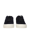 Moncler Sneakers Monaco 2 Men's Suede Blue/Navy Blue