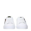 Dolce&Gabbana Sneakers Portofino Men's Leather White/Dark Gold