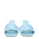 Bottega Veneta Women's Sandals Pale Blue Leather