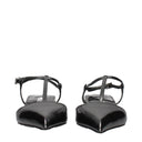 Prada Women's Sandals Gray/Anthracite Leather