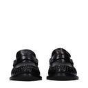 Prada Women's Leather Loafers Black