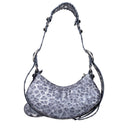 Balenciaga Le Cagole Shoulder Bags Women Leather Grey