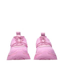 Salvatore Ferragamo Sneakers Nima Knit Women's Fabric Pink/Bubble